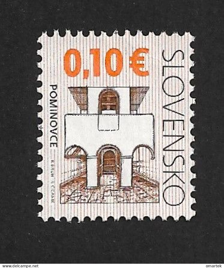 Slovakia Slowakei 2009 Used Mi 600 Pominovce. Cultural Heritage Of Slovakia. C3 - Used Stamps