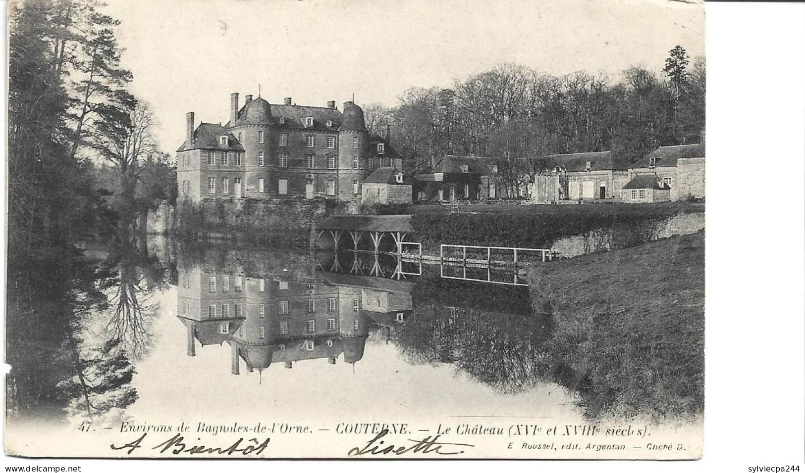 CPA 61 - ENVIRONS DE BAGNOLES DE L'ORNE - COUTERNE - LE CHATEAU - Bagnoles De L'Orne