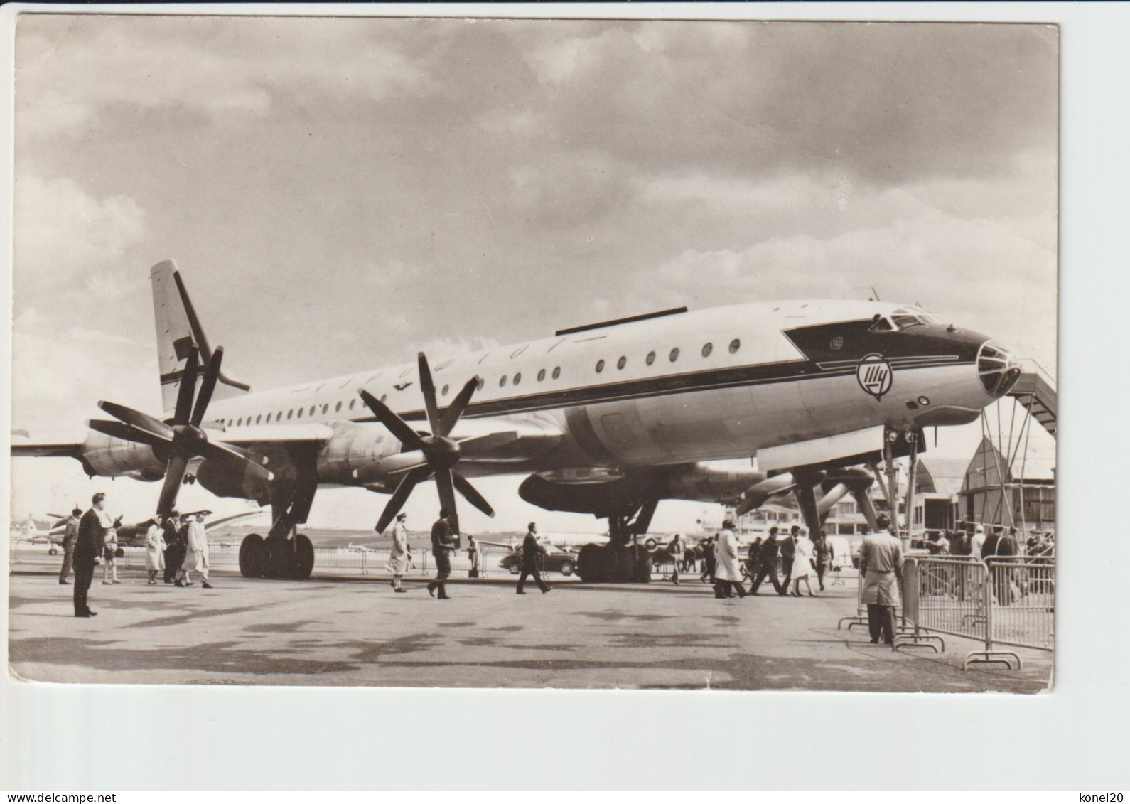 Vintage Pc Tupolev 114 Aircraft CCCP - 1919-1938: Between Wars