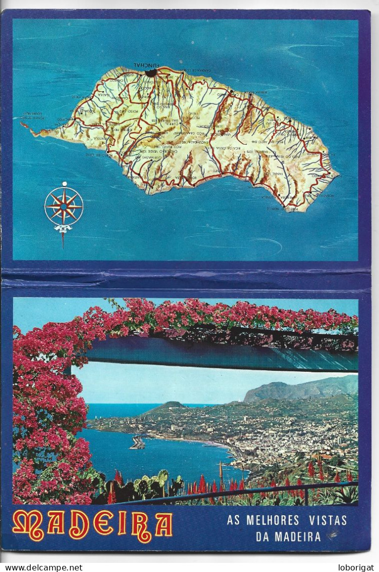 LIBRO FLEXO CON 36 VISTAS DE MADEIRA.- ( MADEIRA-PORTUGAL ) - Madeira