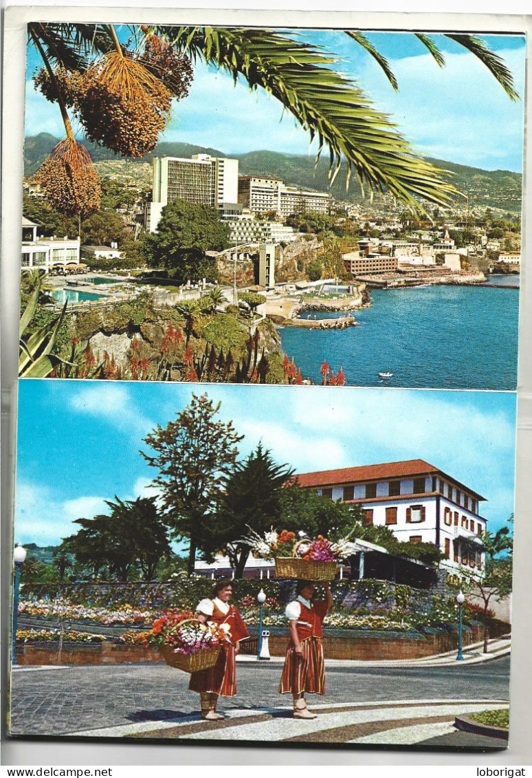 LIBRO FLEXO CON 36 VISTAS DE MADEIRA.- ( MADEIRA-PORTUGAL )