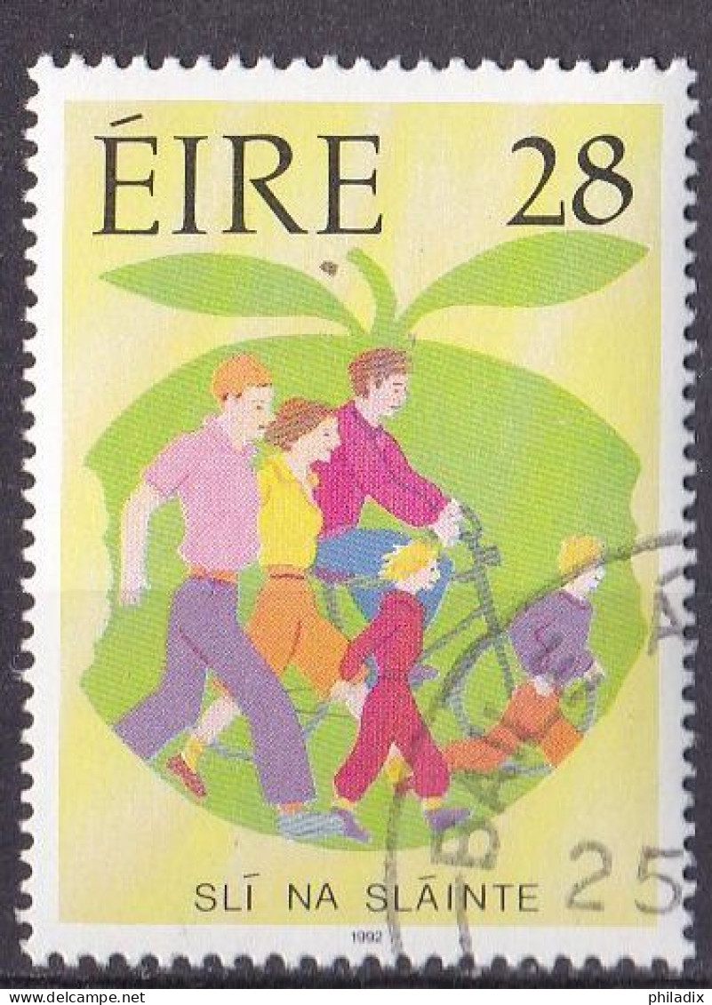 Irland Marke Von 1992 O/used (A5-8) - Usati