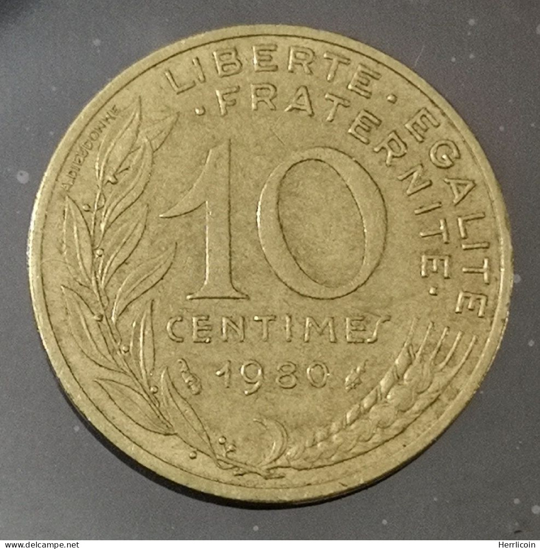 Monnaie France - 1980 - 10 Centimes Marianne Cupro-aluminium - 10 Centimes