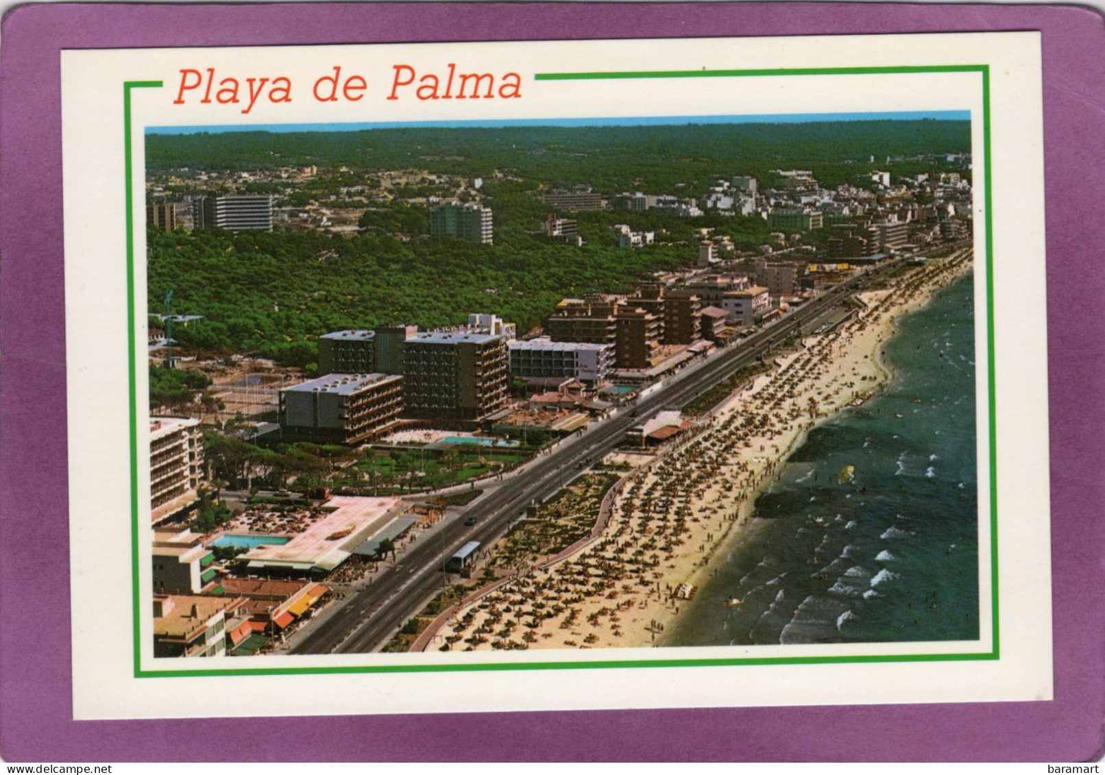 MALLORCA EL ARENAL  Playa De Palma  Vista Parcial Area - Palma De Mallorca