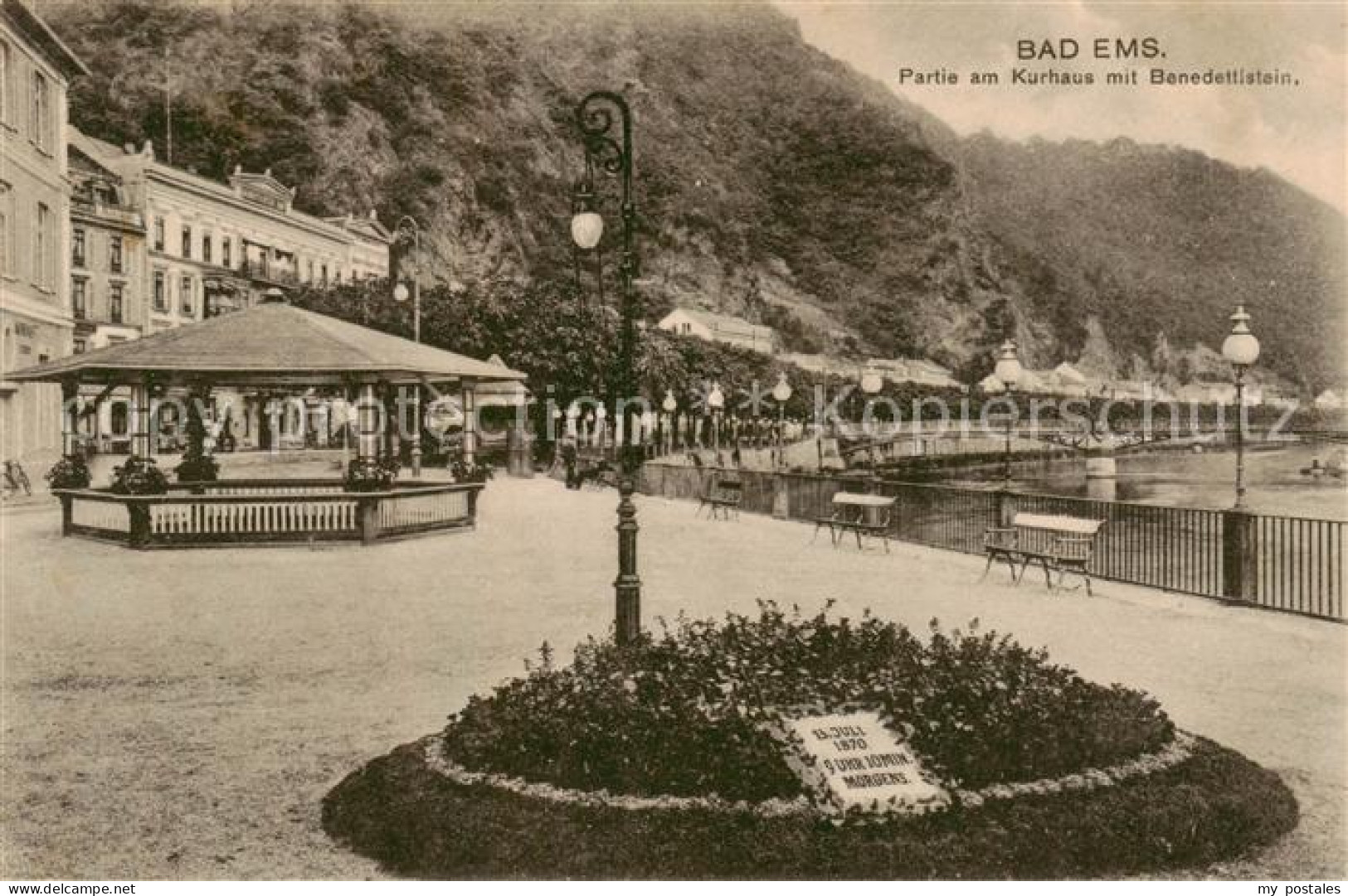 73788666 Bad Ems Partie Am Kurhaus M. Benedettistein Bad Ems - Bad Ems