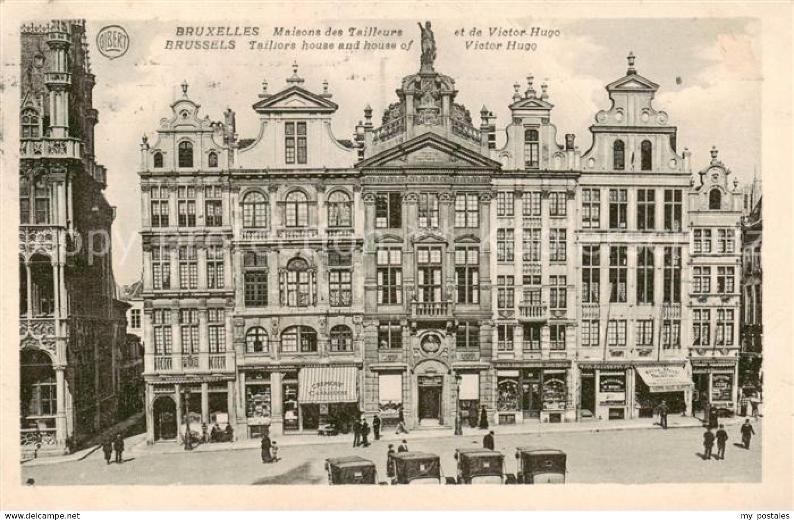 73788639 Bruxelles Bruessel Maisons Des Tailleurs Et De Victor-Hugo Bruxelles Br - Andere & Zonder Classificatie