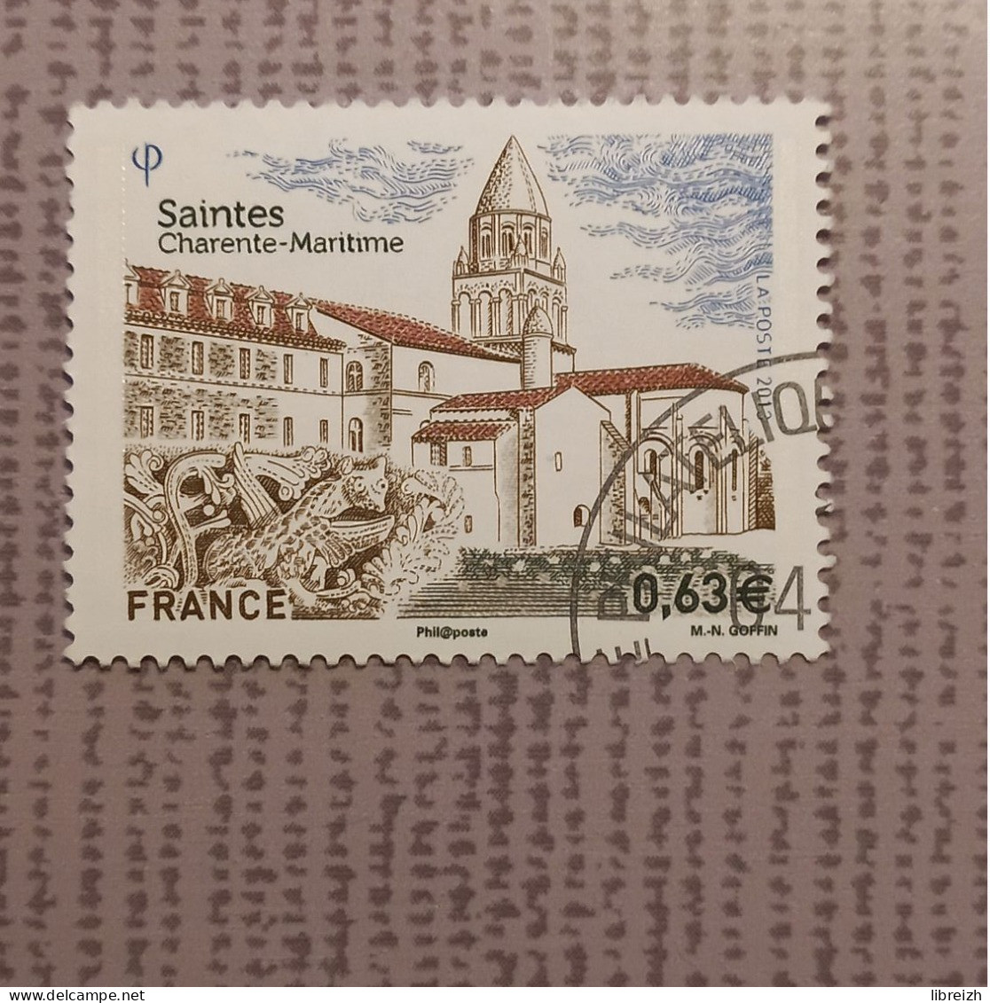 Saintes  N° 4753  Année 2013  ( Cachet Rond ) - Gebraucht