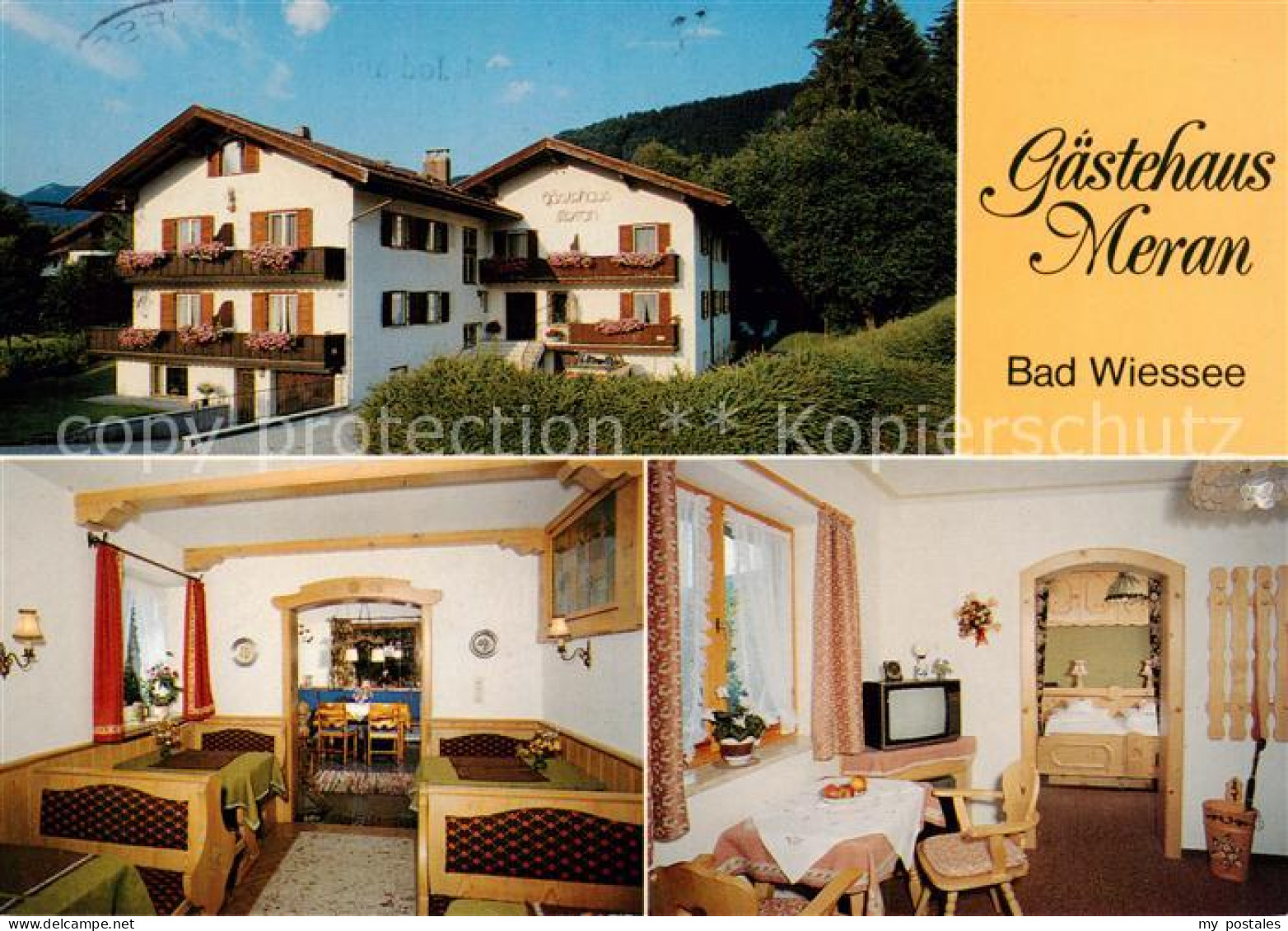 73788543 Bad Wiessee Tegernsee Gaestehaus Meran Gaststube  Bad Wiessee Tegernsee - Bad Wiessee