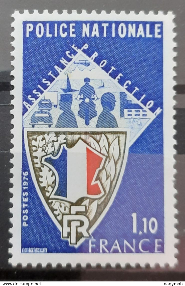 France Yvert 1907** Année 1976 MNH. - Ungebraucht