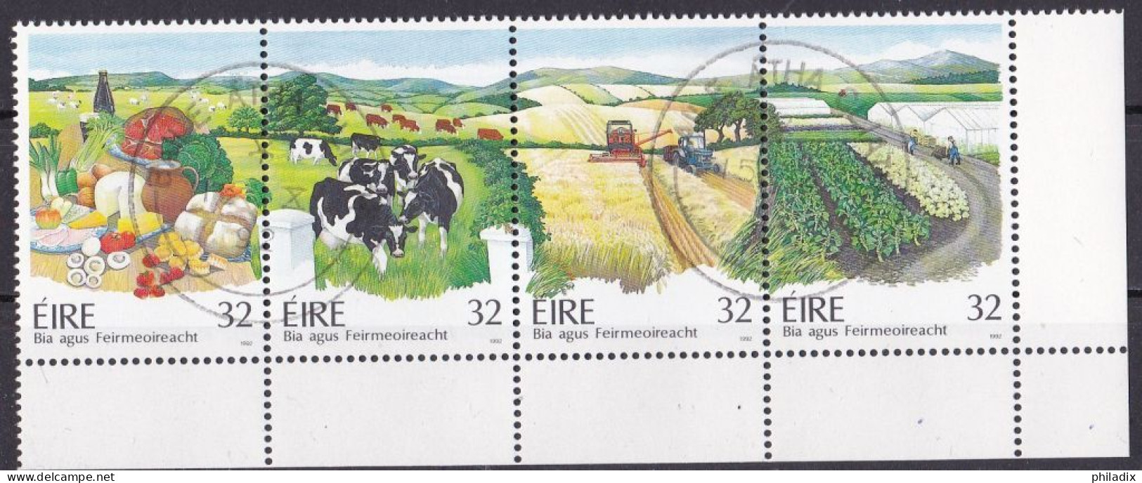 Irland Satz Von 1992 O/used (A5-8) - Gebraucht