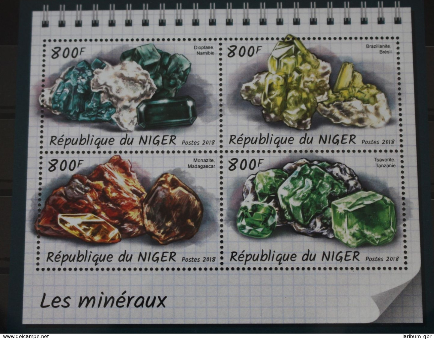 Niger 5743-5746 Postfrisch Kleinbogen #WP159 - Niger (1960-...)