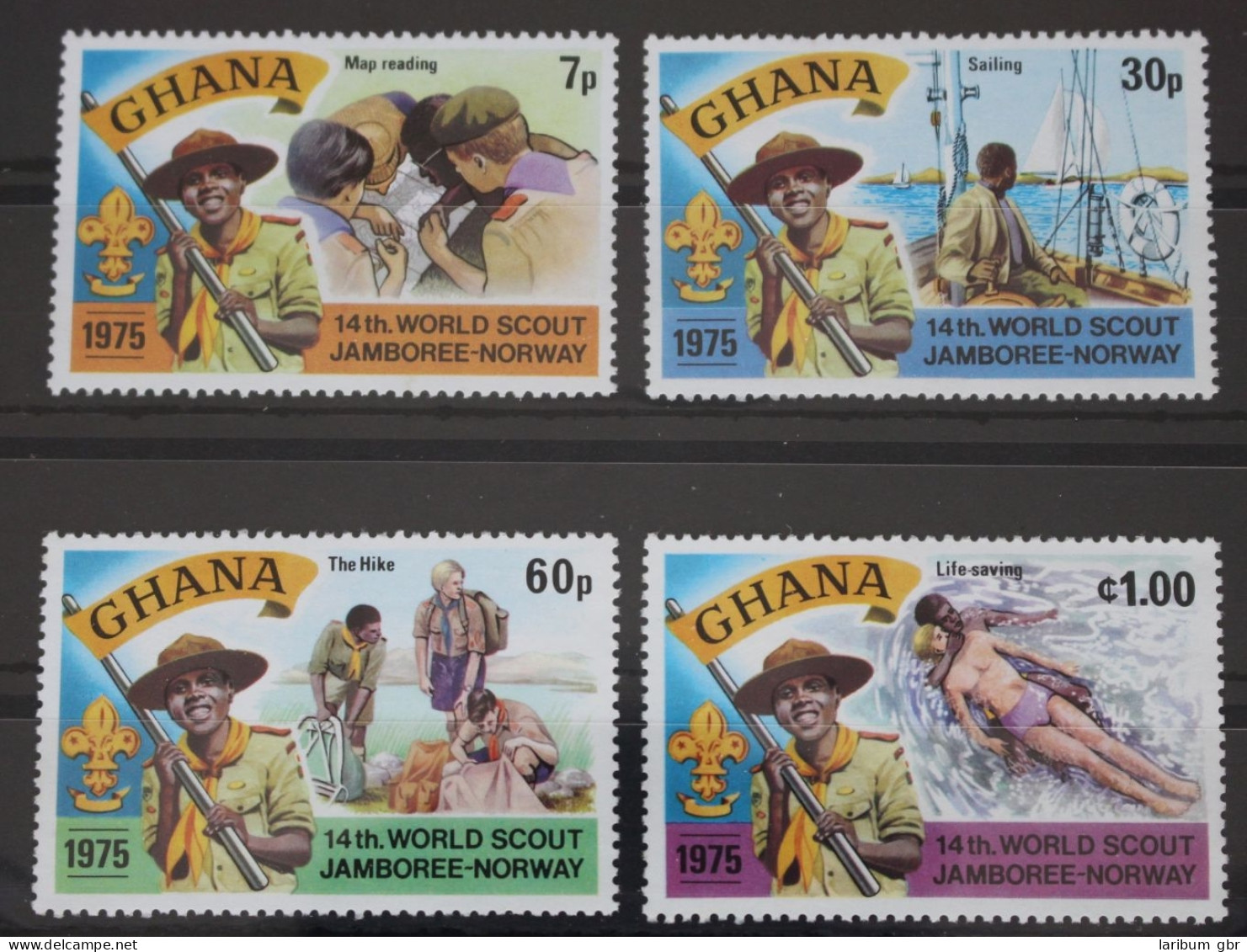 Ghana 613-616 Postfrisch Pfadfinder #WP171 - Ghana (1957-...)