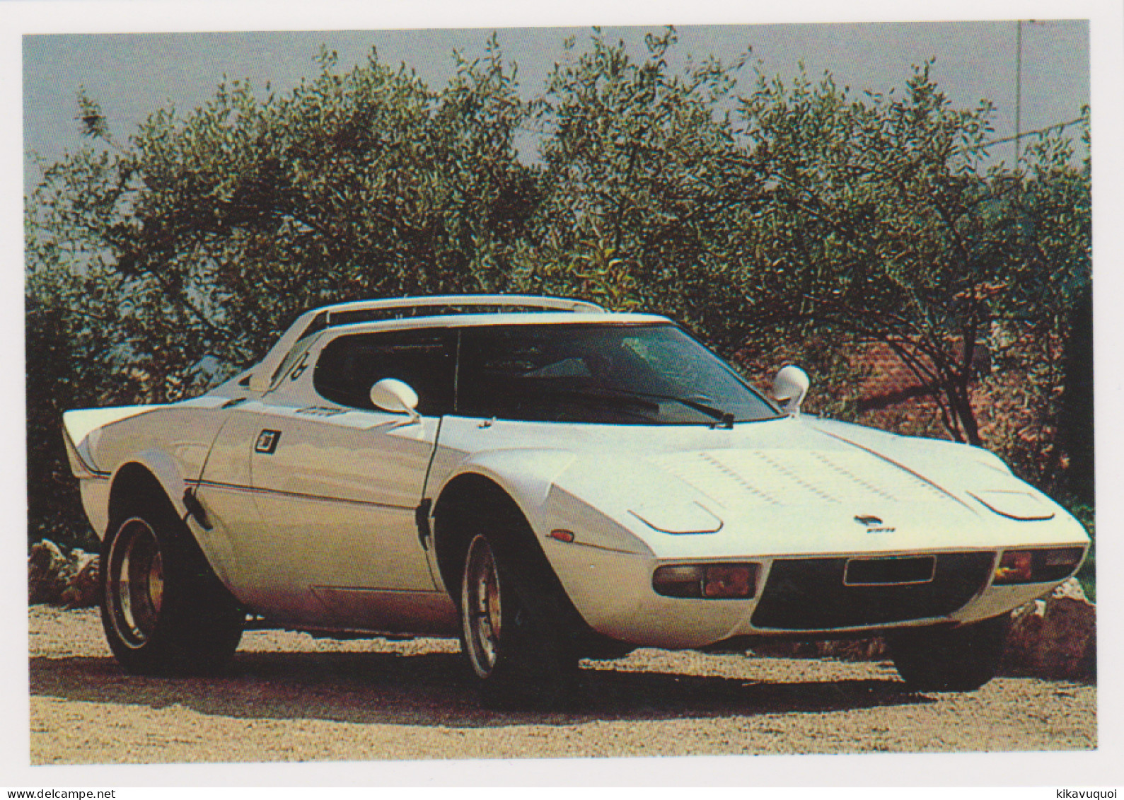 LANCIA STRATO DE 1974 A 1975 - CARTE POSTALE 10X15 CM NEUF - Motorbikes