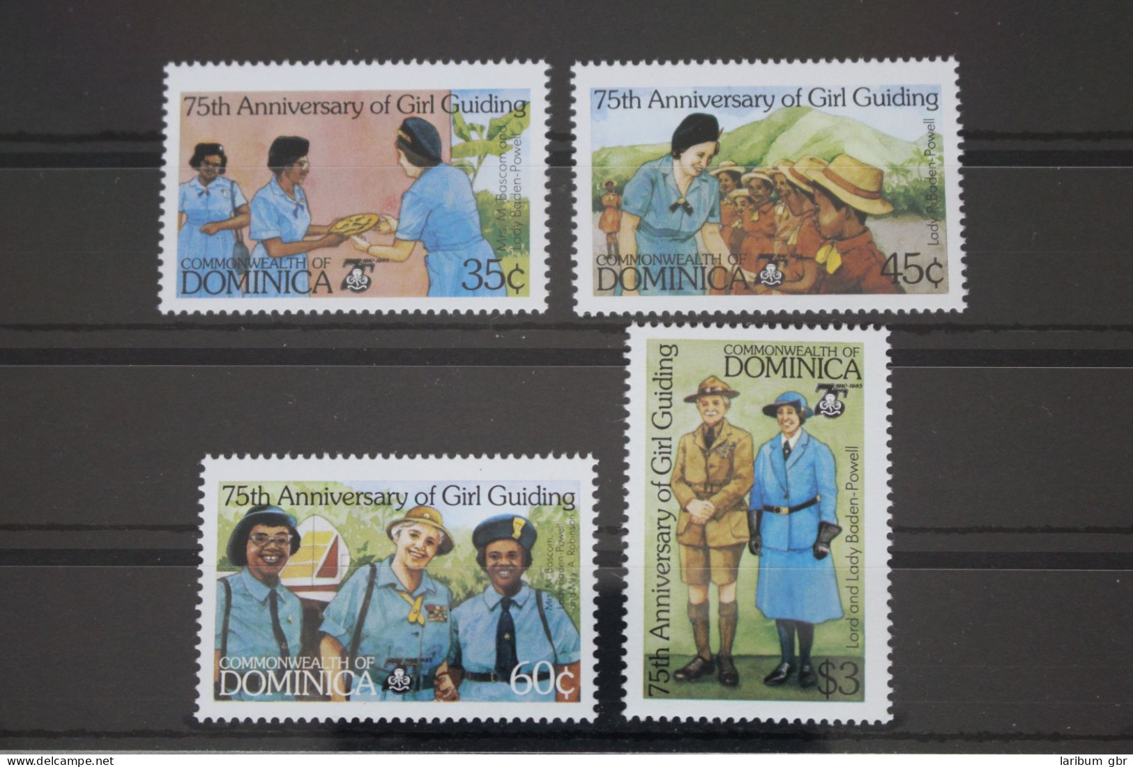 Dominica 900-903 Postfrisch Pfadfinder #WP176 - Dominica (1978-...)