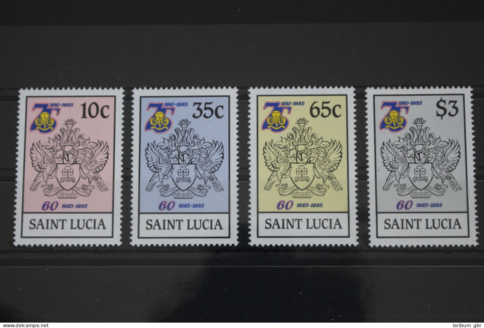 St. Lucia 728-731 Postfrisch Pfadfinder #WP196 - St.Lucia (1979-...)