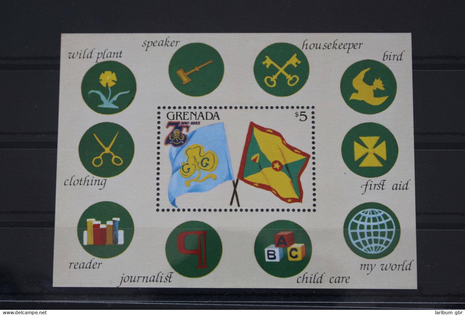 Grenada Block 138 Mit 1357 Postfrisch Pfadfinder #WP185 - Grenada (1974-...)