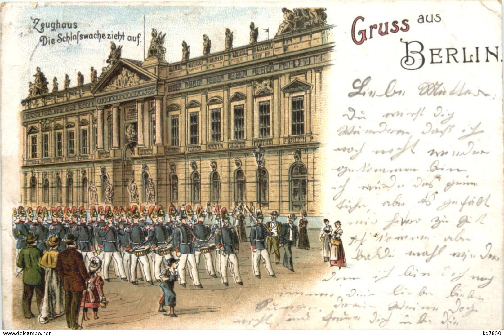 Gruss Aus Berlin - Litho - Autres & Non Classés