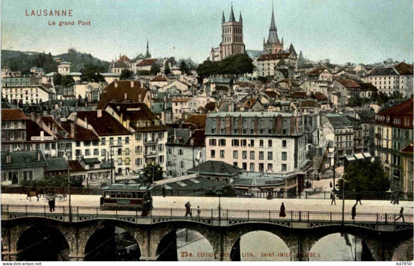 Lausanne - Le Grand Pont Tramway - Lausanne