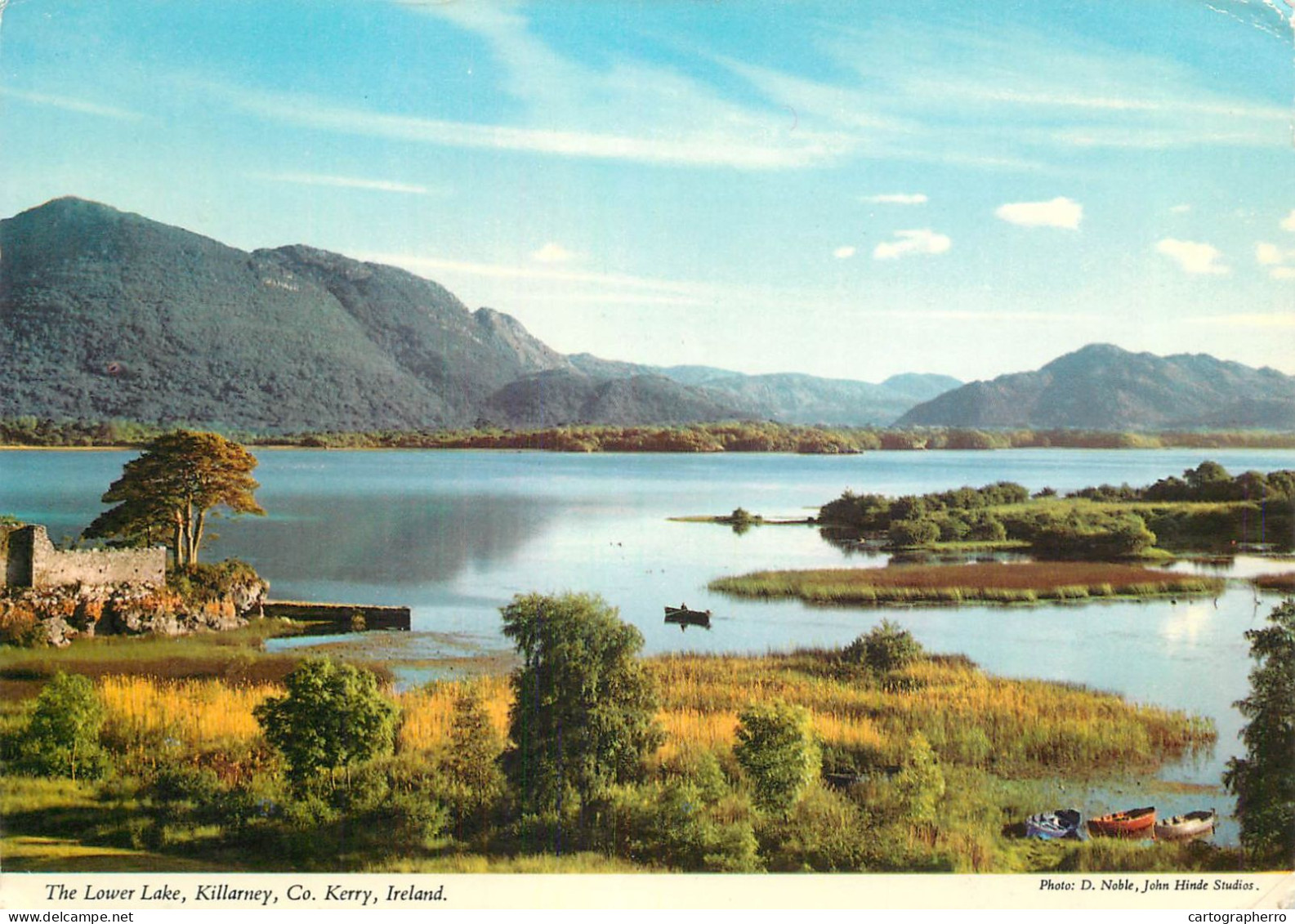 Navigation Sailing Vessels & Boats Themed Postcard Ireland Lower Lake Killarney - Sailing Vessels