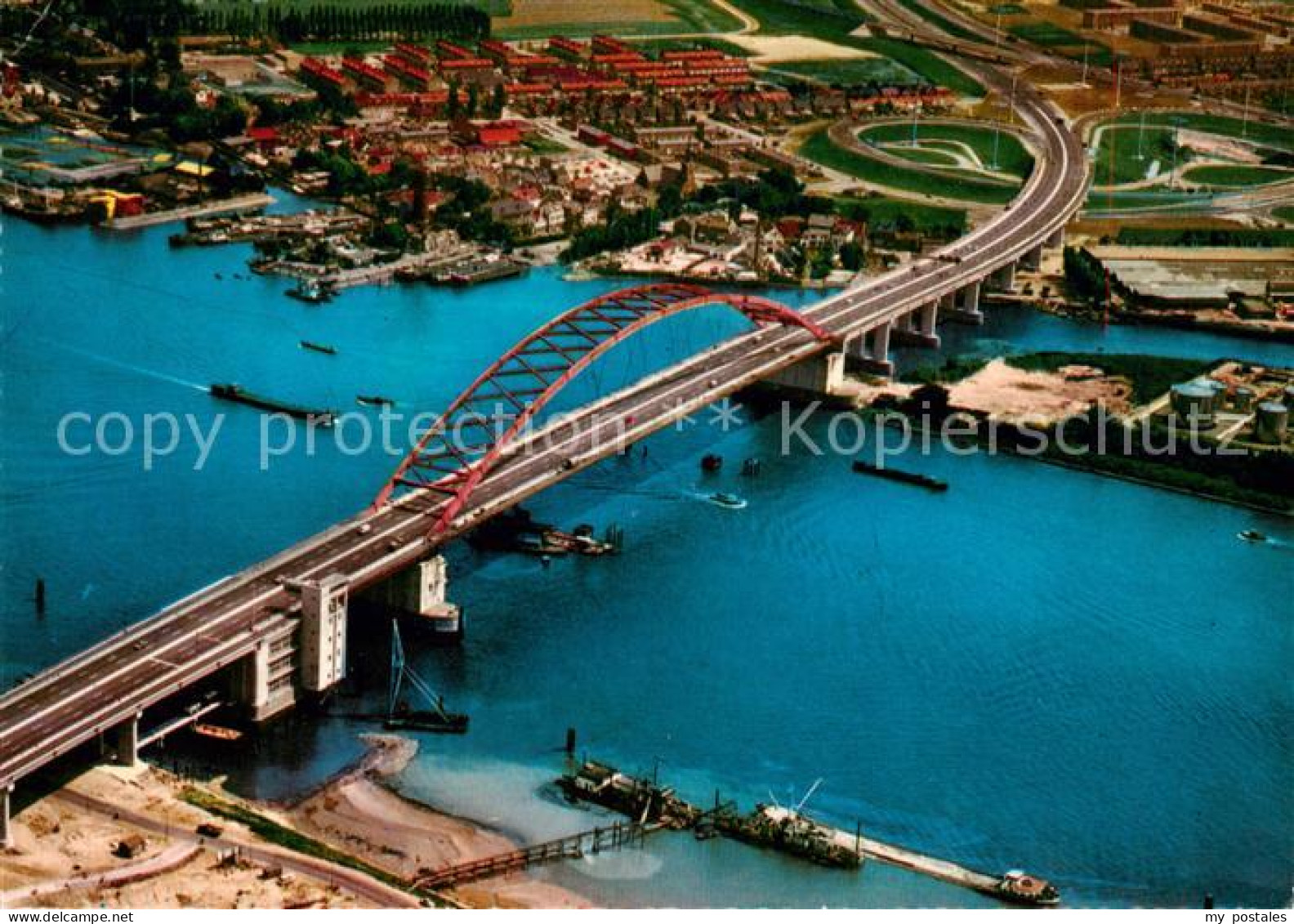 73788473 Rotterdam Van Brienenoordbrug Fliegeraufnahme Rotterdam - Andere & Zonder Classificatie