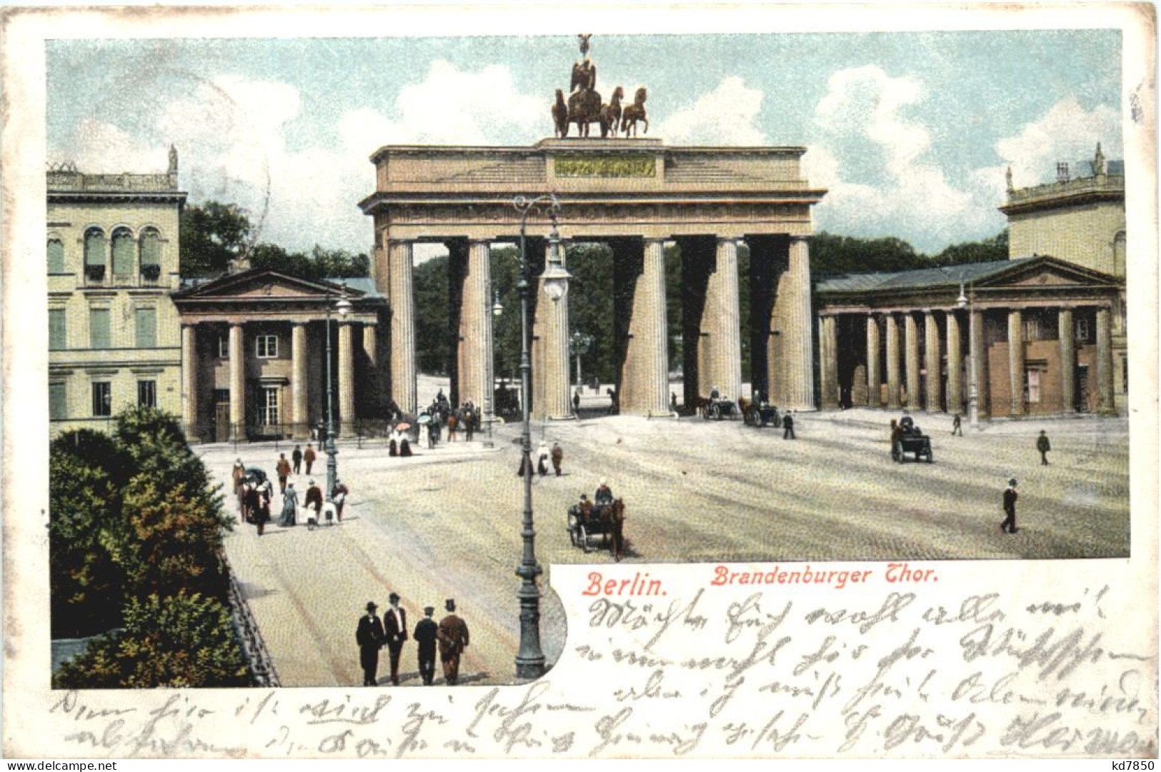 Berlin - Brandenburger Tor - Porta Di Brandeburgo