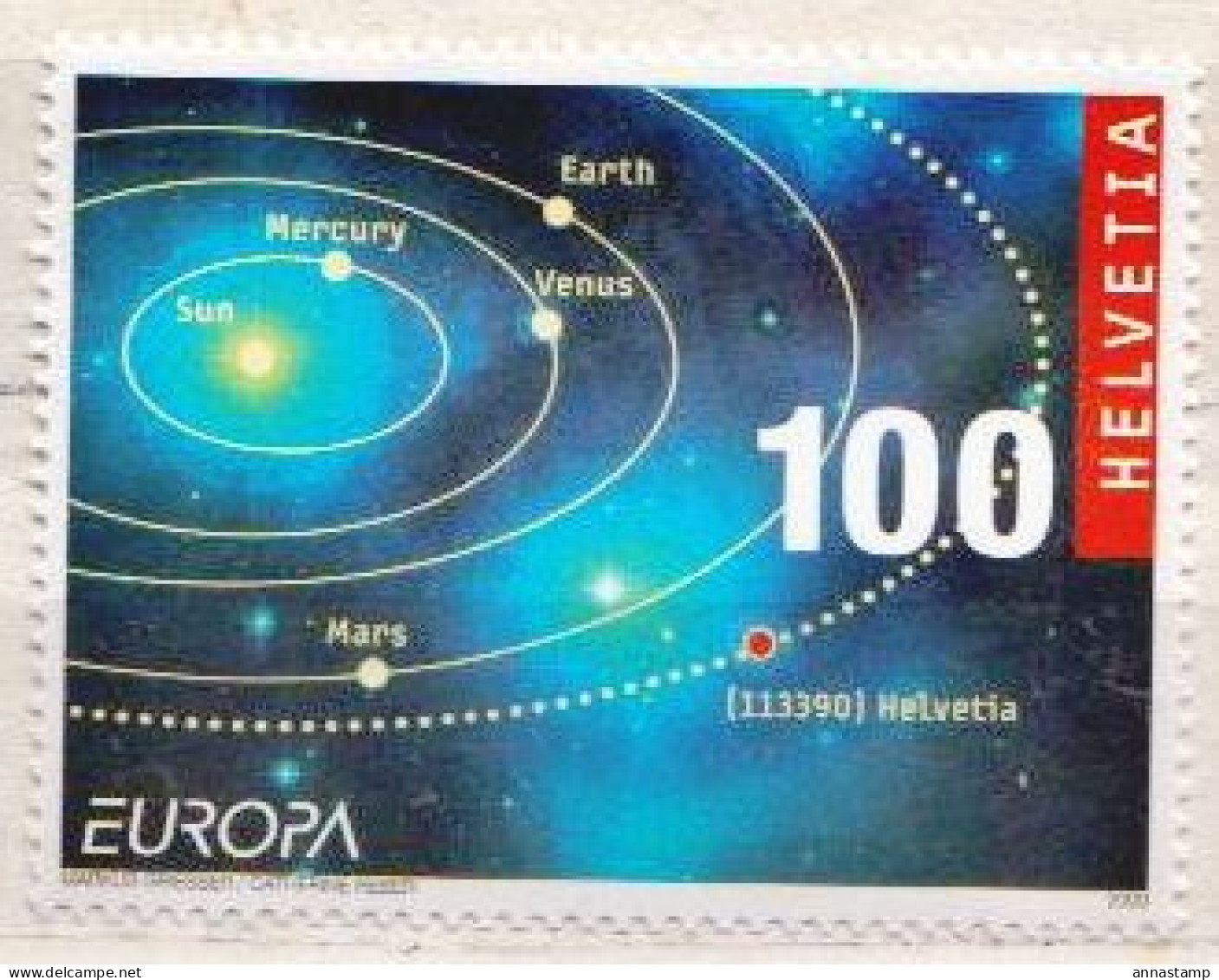 Switzerland MNH Stamp - Astronomy