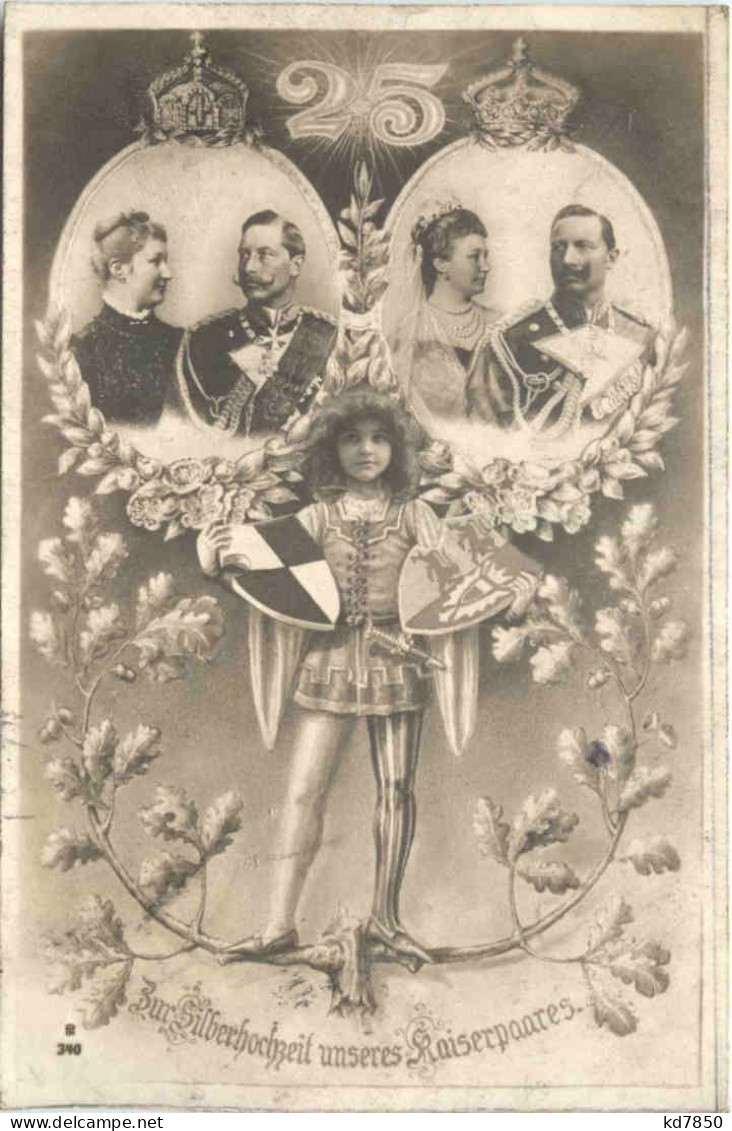 Silberhochzeit Unseres Kaiserpaares 1906 - Königshäuser