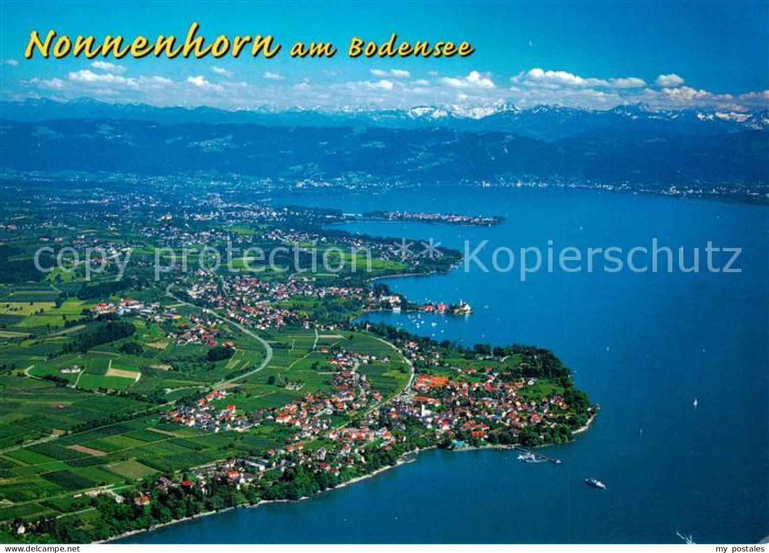 73788468 Nonnenhorn Bodensee Fliegeraufnahme Nonnenhorn Bodensee - Autres & Non Classés