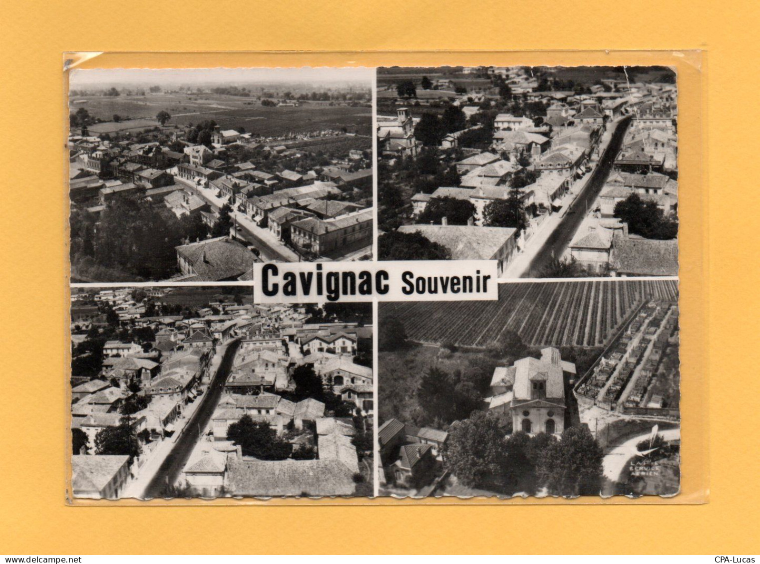 (27/04/24) 33-CPSM CAVIGNAC - Andere & Zonder Classificatie