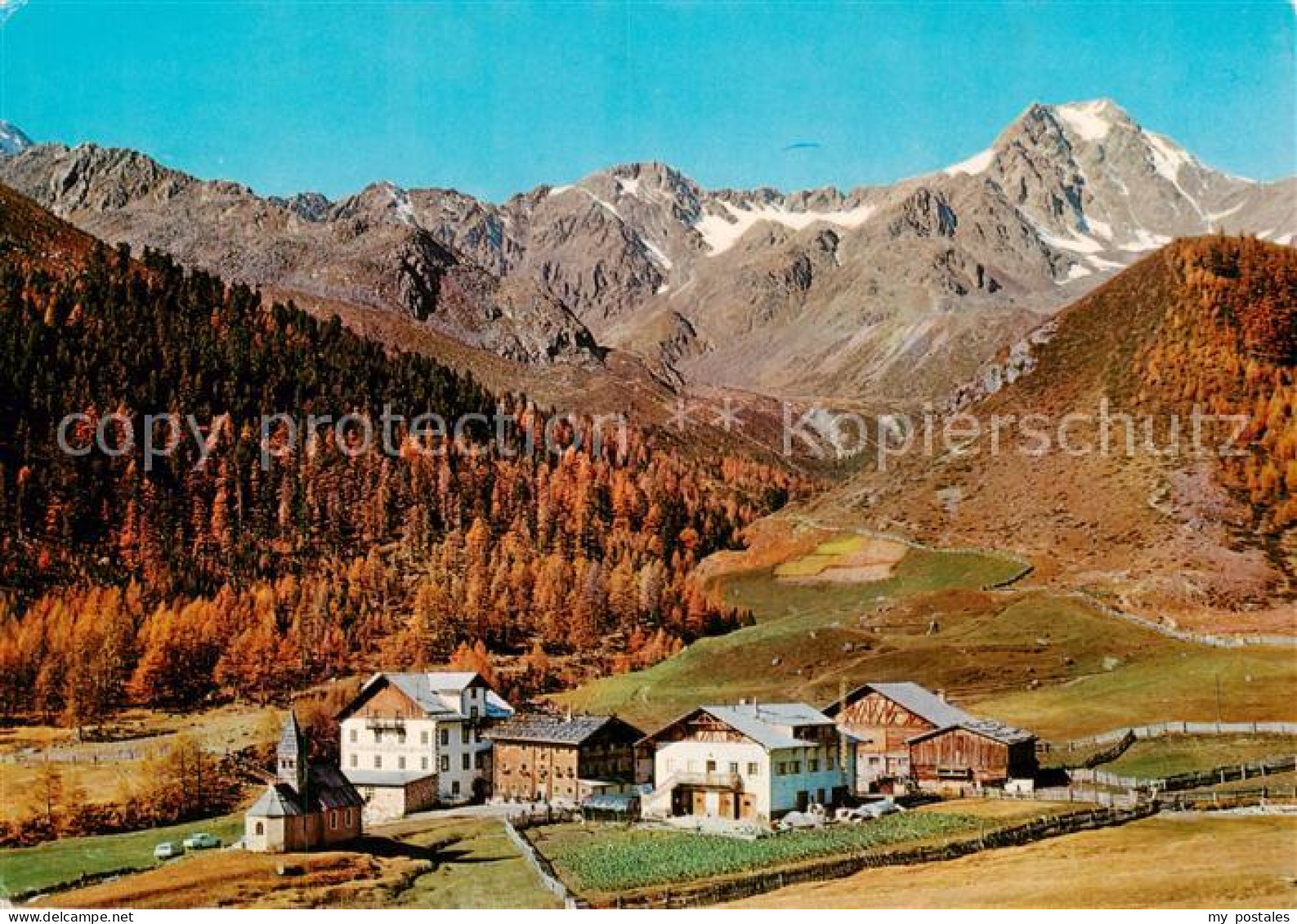 73788435 Schnals Bozen Suedtirol Gasthof Kurzras Schnalstal Panorama Schnals Boz - Autres & Non Classés