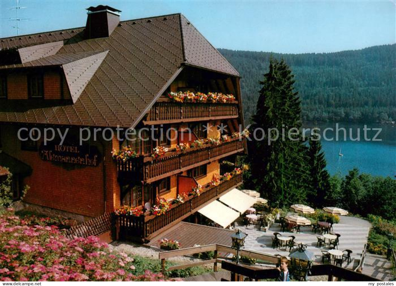 73788433 Hinterzarten Hotel Restaurant Alemannenhof Terrasse Hinterzarten - Hinterzarten