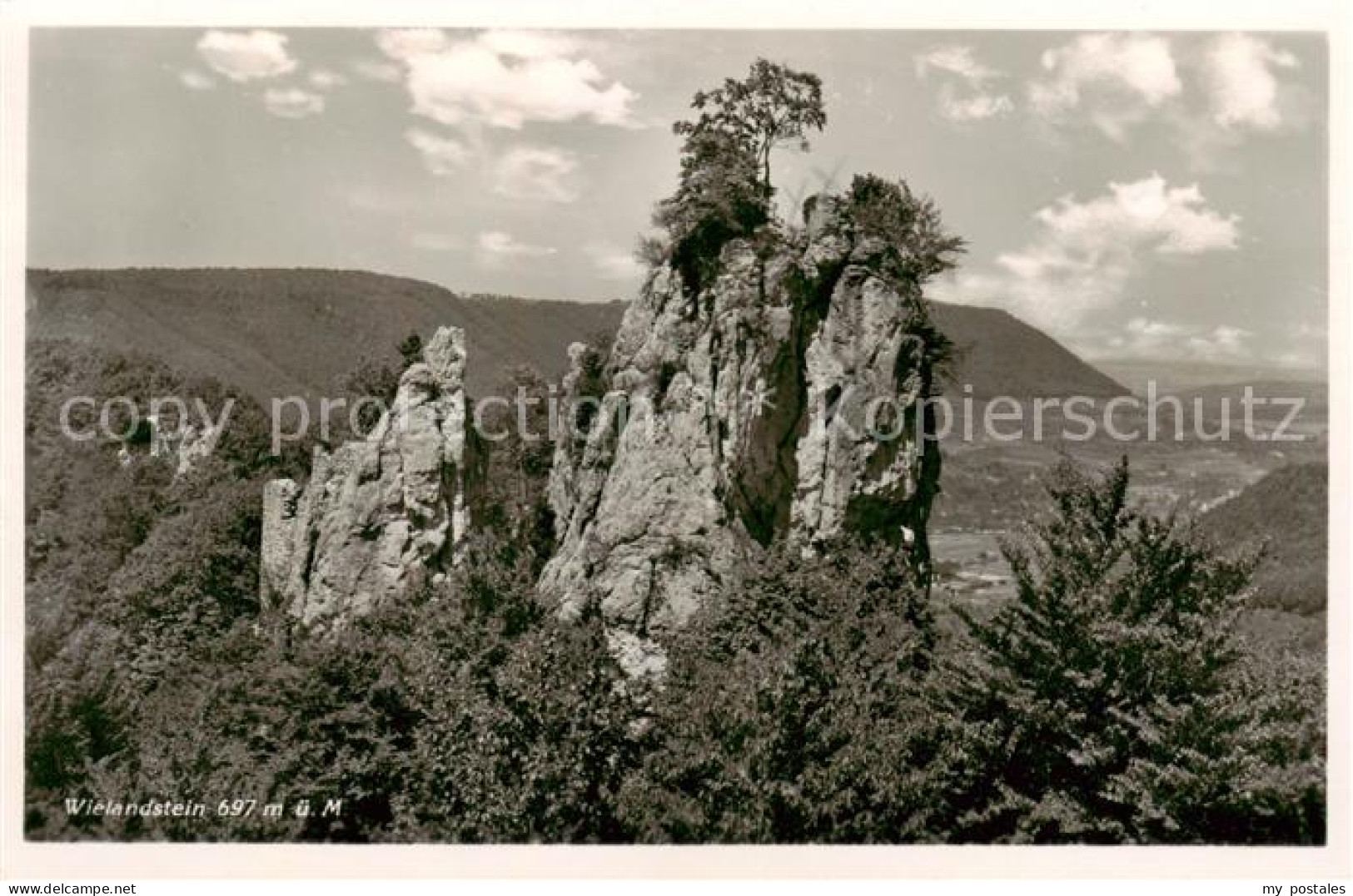 73788428 Wiesensteig Wielandstein Wiesensteig - Autres & Non Classés