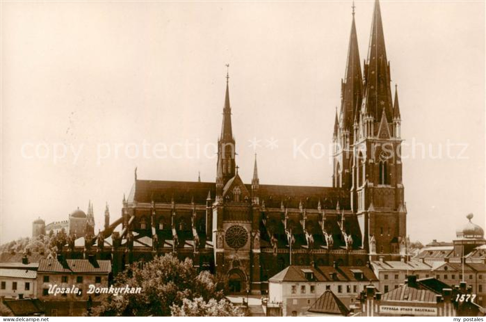 73788370 Uppsala Domkyrkan Uppsala - Suède