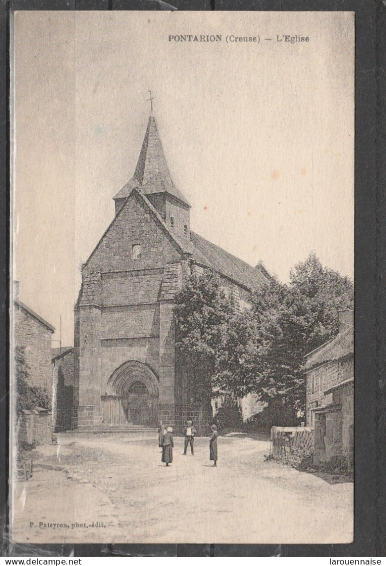 23 - PONTARION - L' Eglise - Pontarion