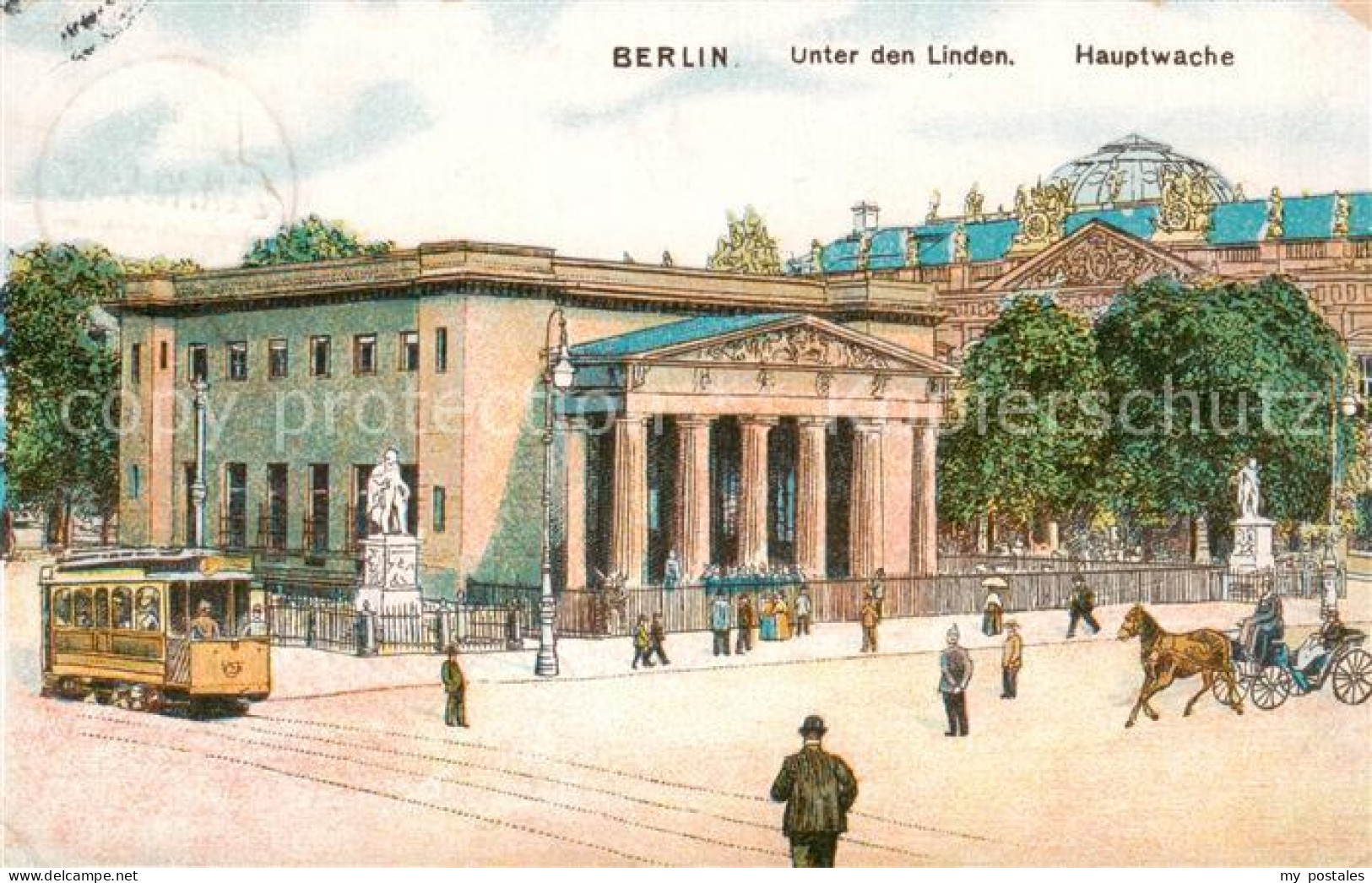 73788363 Berlin Unter Den Linden Hauptwache Berlin - Andere & Zonder Classificatie