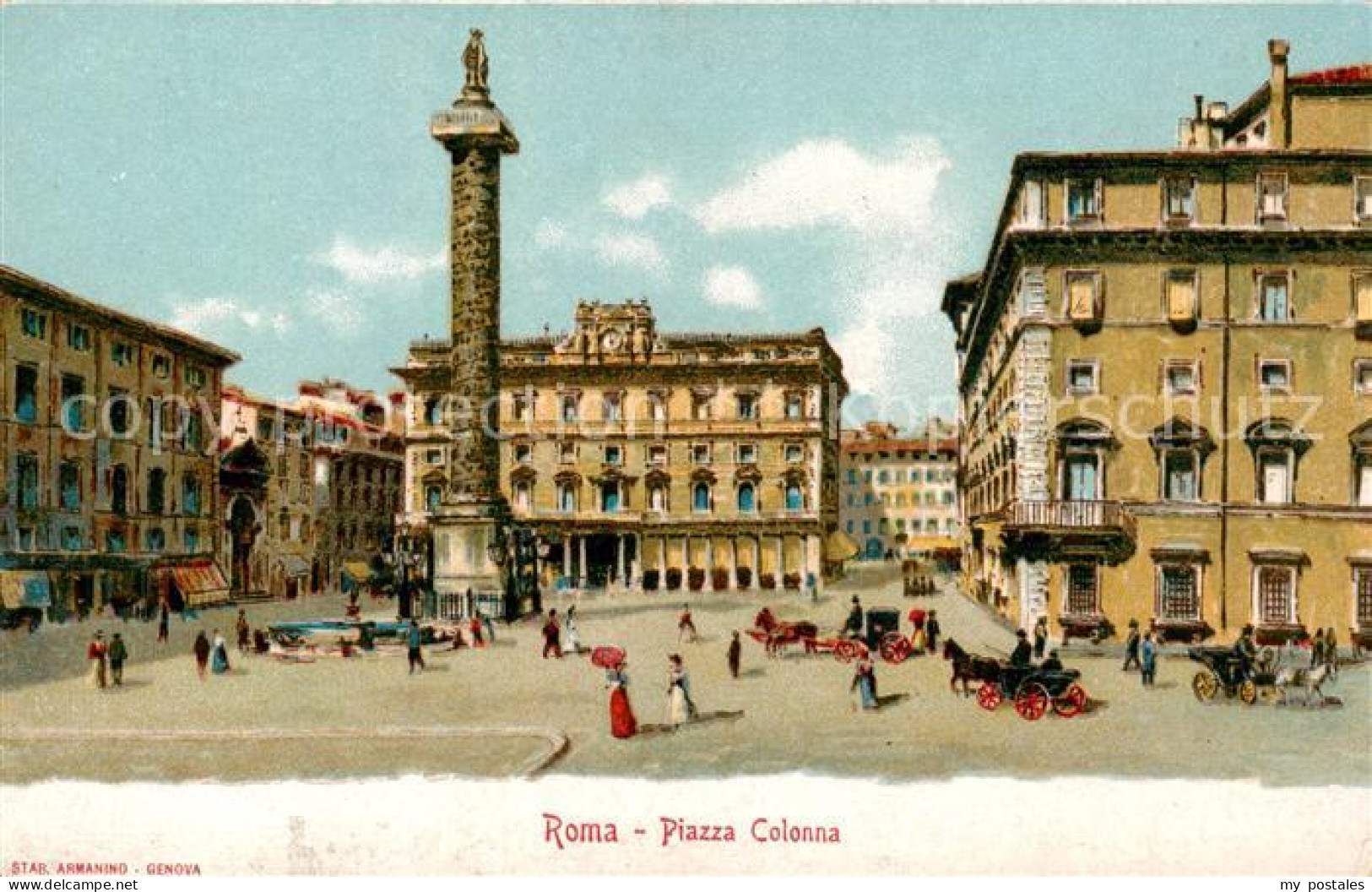 73788319 Roma  Rom IT Piazza Colonna  - Autres & Non Classés