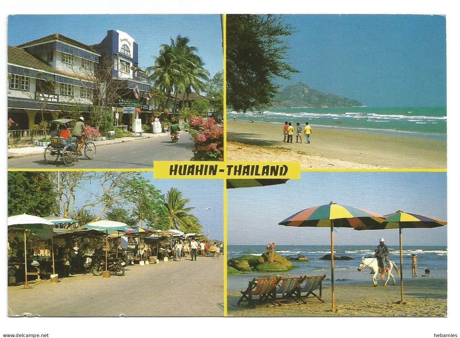 HUA HIN - Market - Suan Son Scenery - Souvenir Shop - Beach - THAILAND - - Thailand