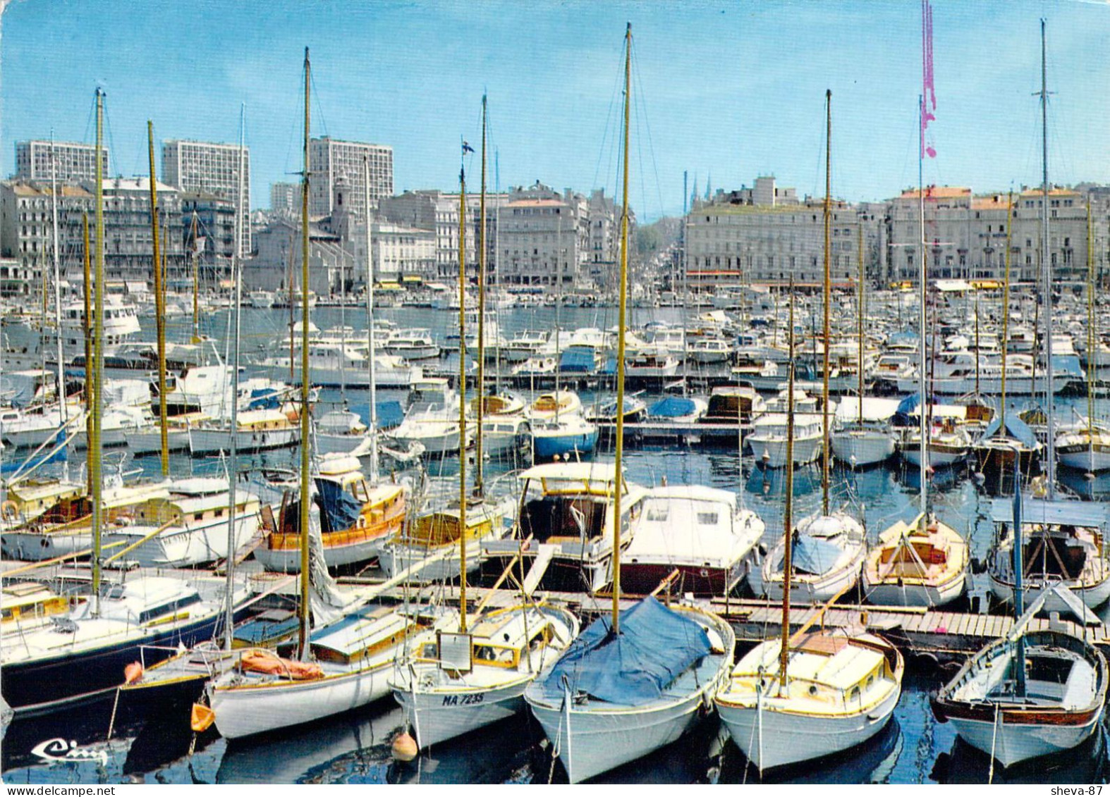 13 - Marseille - Le Vieux Port - Old Port, Saint Victor, Le Panier