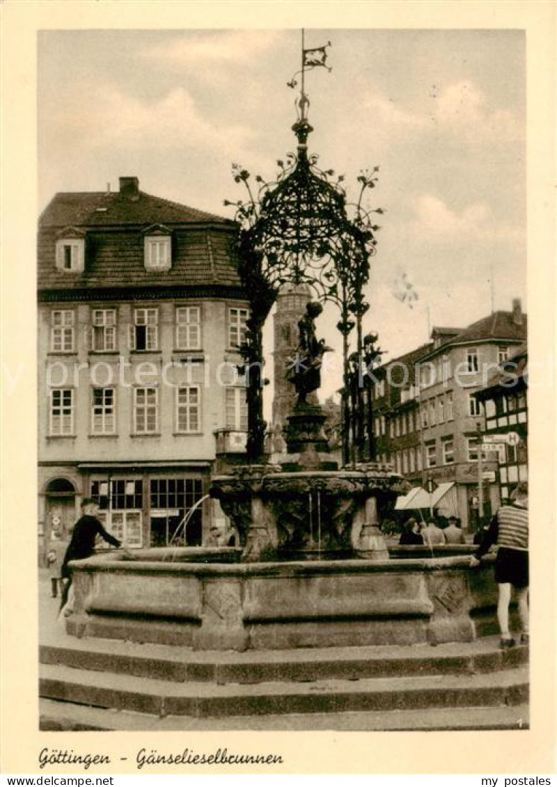 73788282 Goettingen  Niedersachsen Gaenselieselbrunnen  - Goettingen