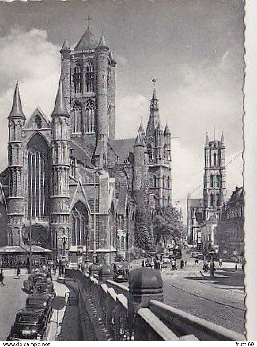 AK 215539 BELGIUM - Gent - Sint-Nikolaaskerk, Belfort En Sint-Baafskerk - Gent