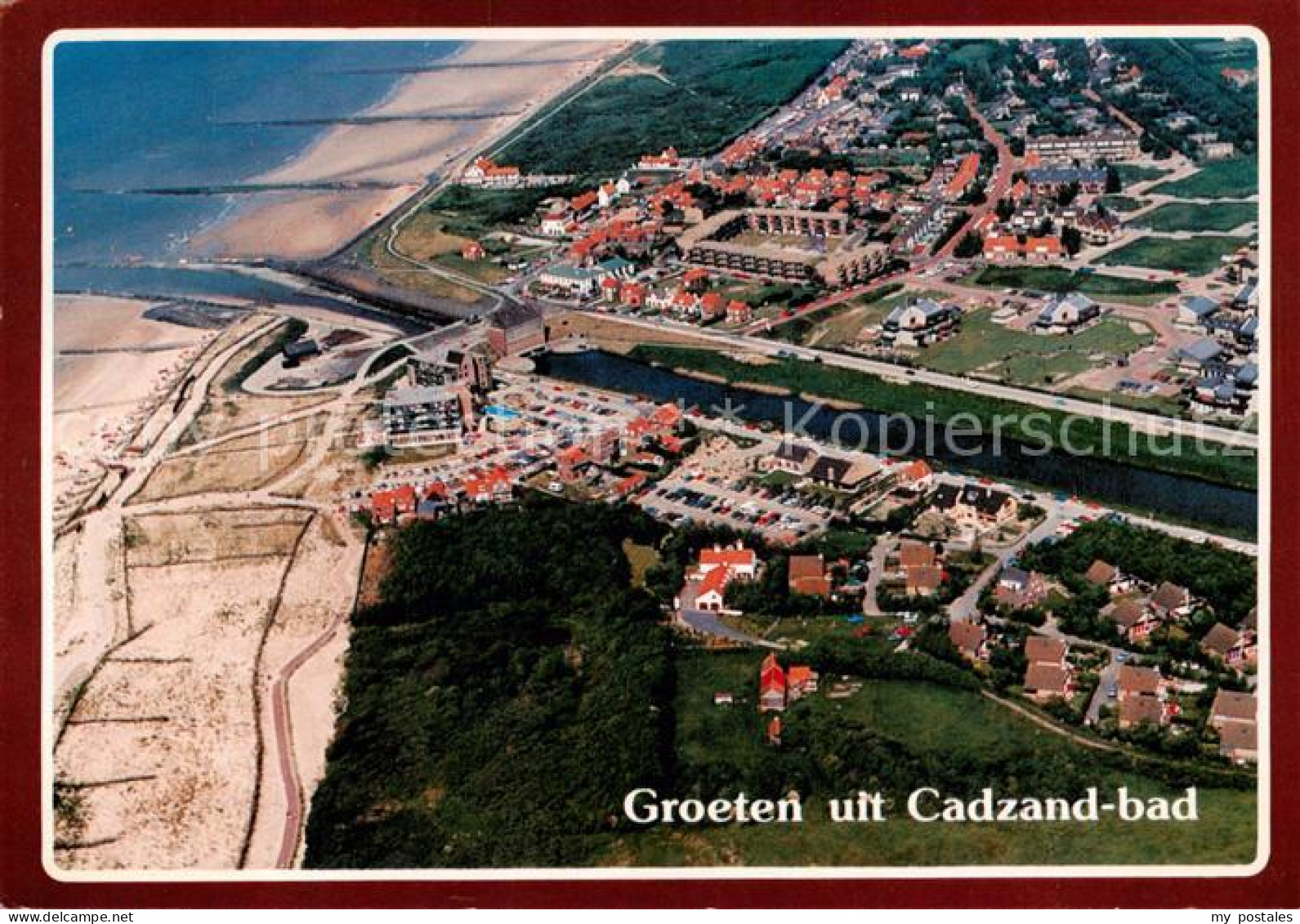 73788272 Cadzand Bad Zeeland NL Fliegeraufnahme  - Autres & Non Classés