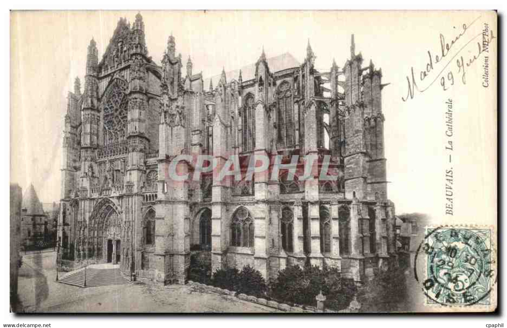CPA Beauvais La Cathedrale - Beauvais