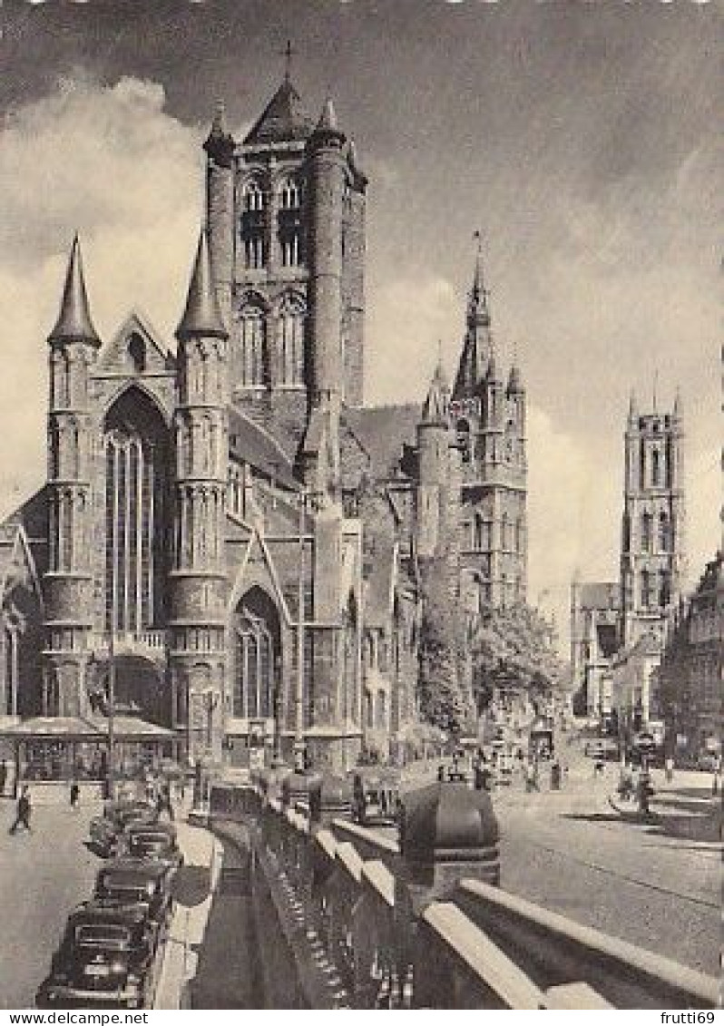 AK 215540 BELGIUM - Gent - Sint-Nikolaaskerk, Belfort En Sint-Baafskerk - Gent