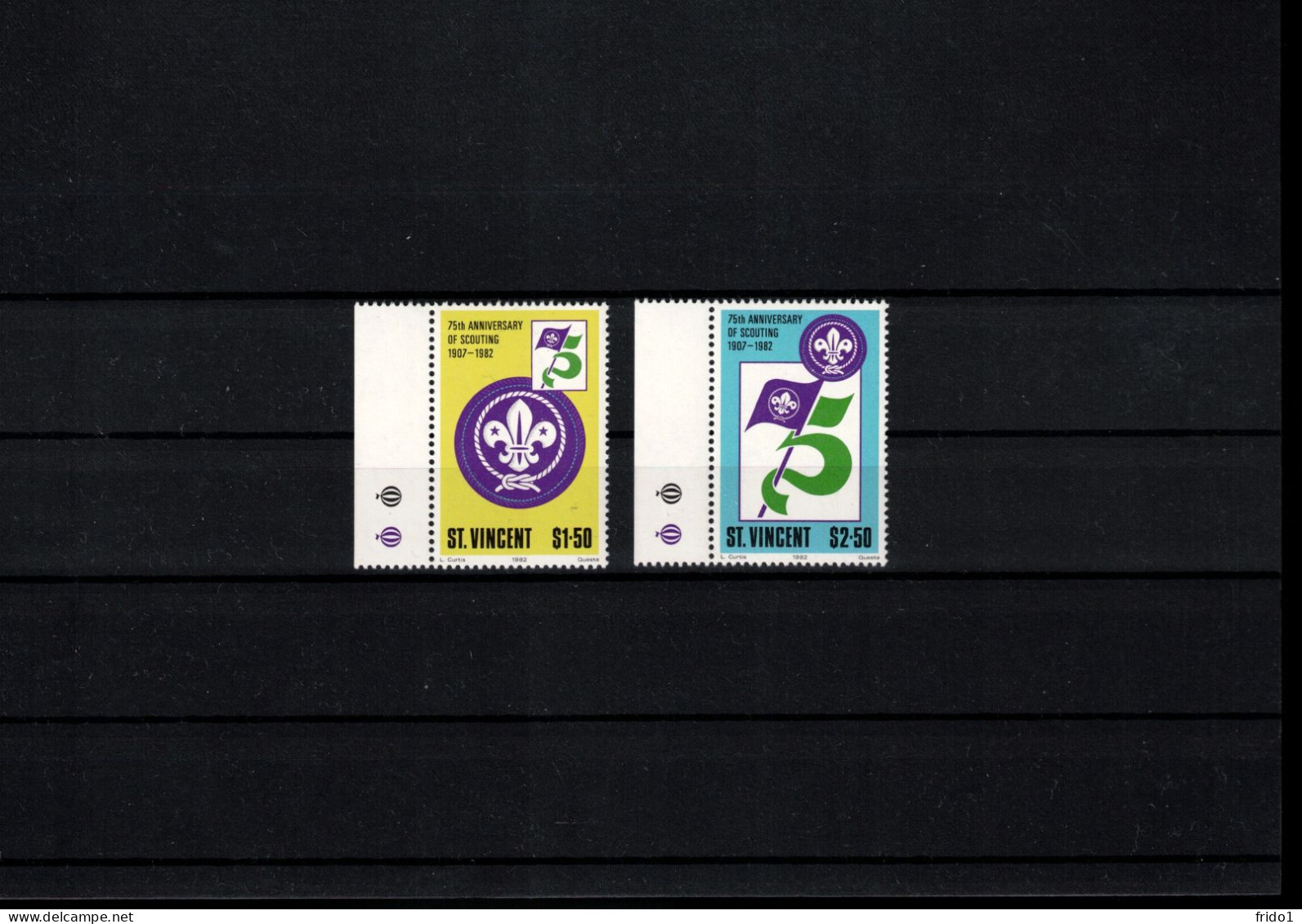 St.Vincent 1982 75th Anniversary Of Scouting Postfrisch / MNH - Neufs