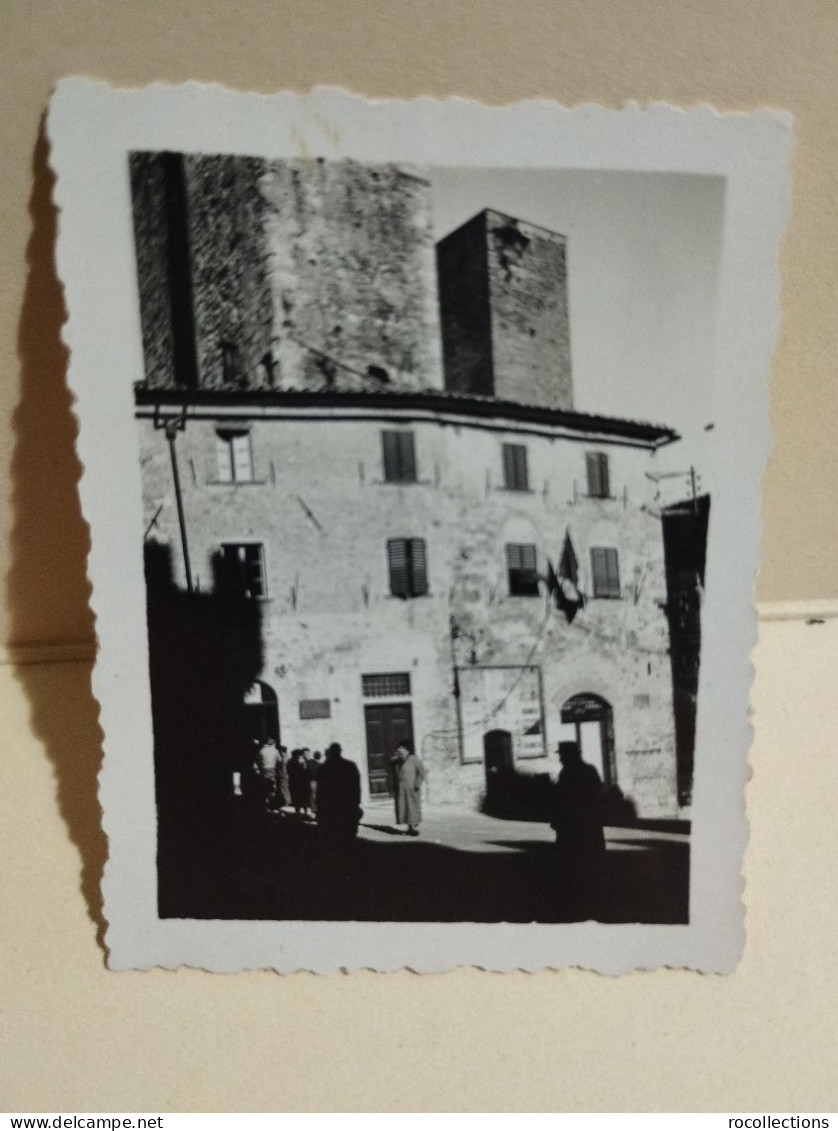 Italia Foto Piccola SAN GIMIGNANO 1936 - Europe