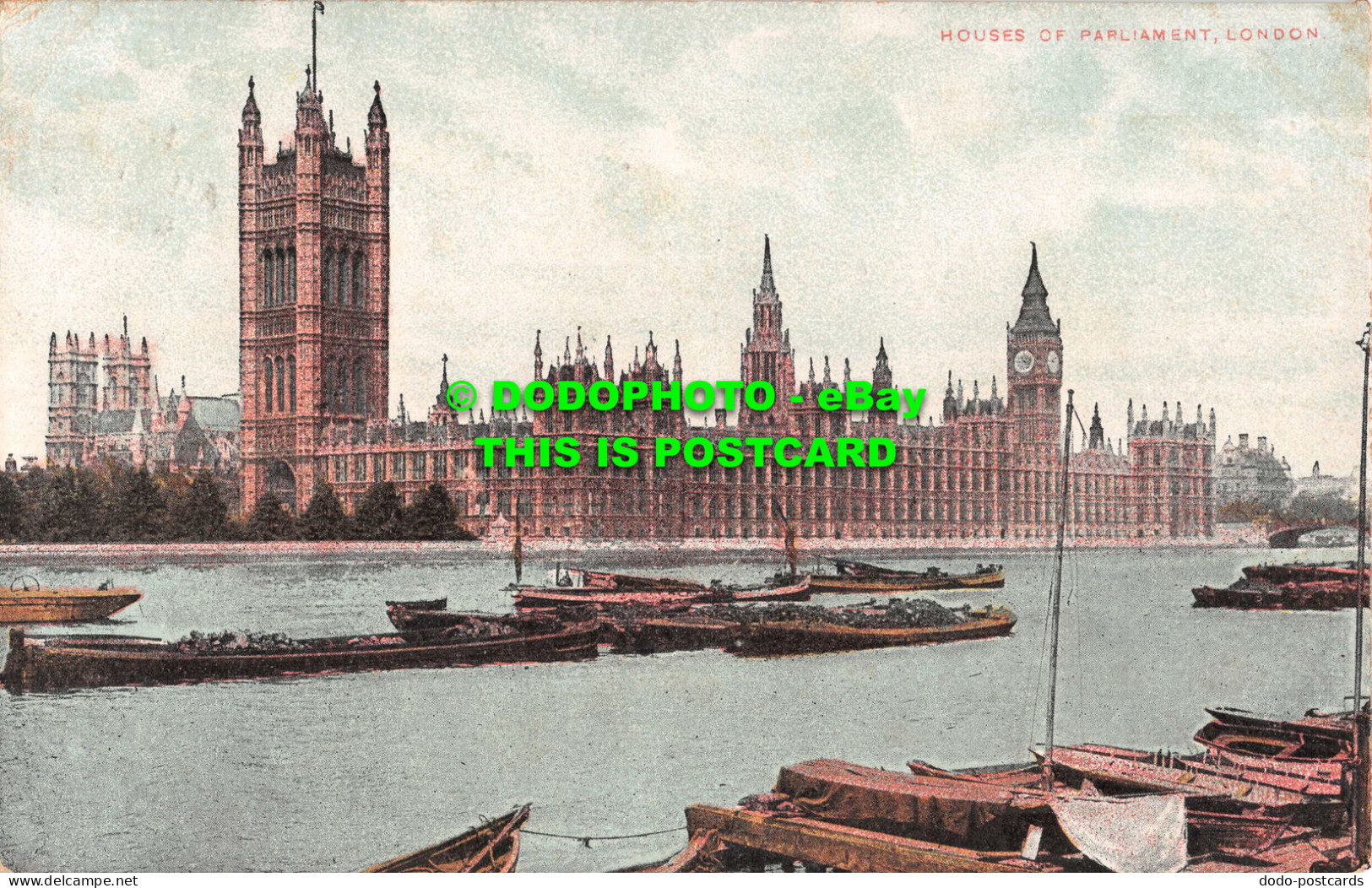 R531029 Houses Of Parliament. London. 1905 - Otros & Sin Clasificación