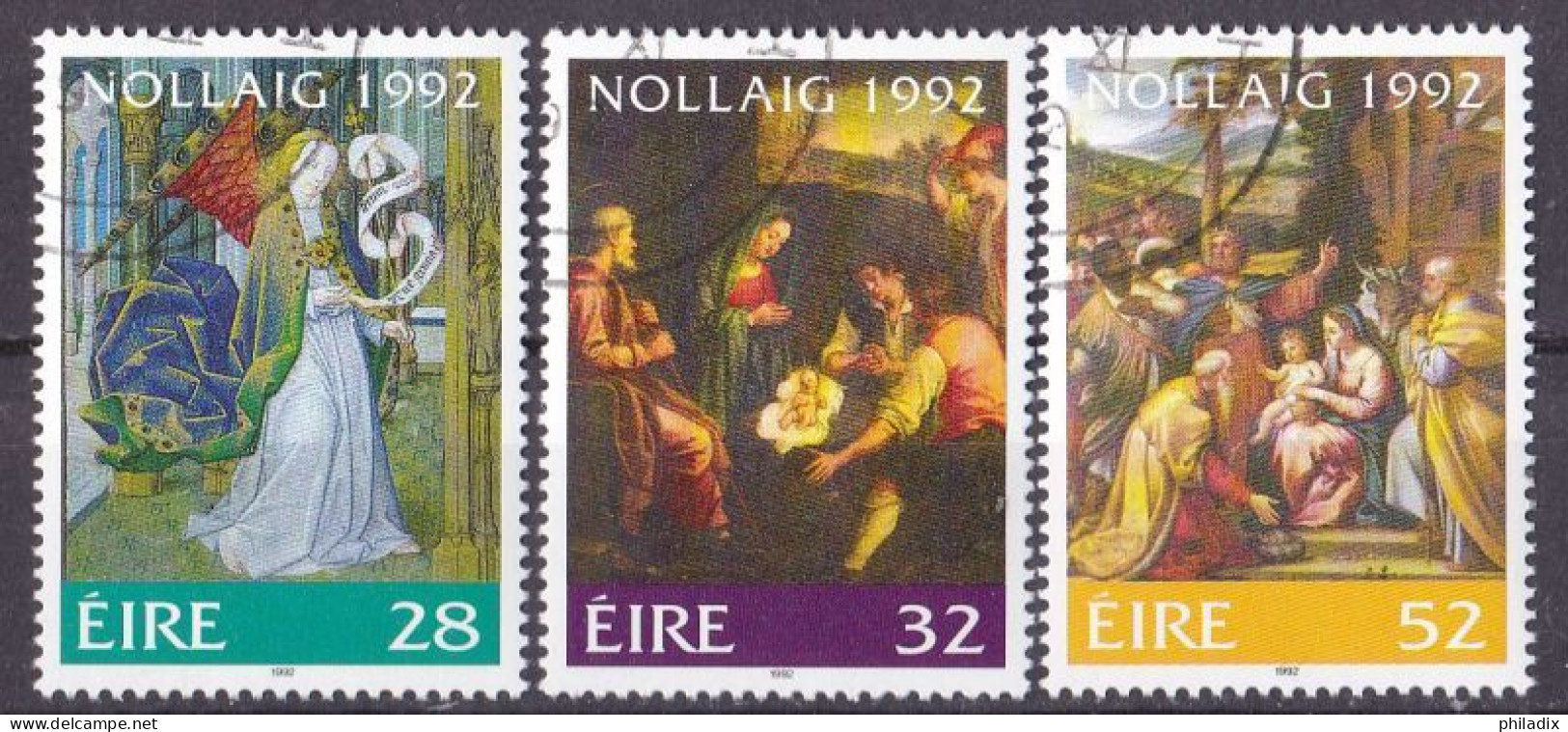 Irland Satz Von 1992 O/used (A5-8) - Gebruikt