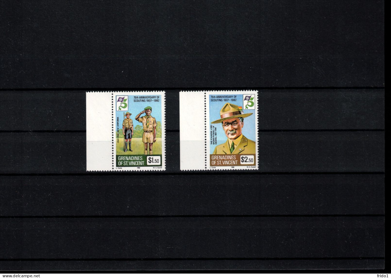 Grenadines Of St.Vincent 1982 75th Anniversary Of Scouting Postfrisch / MNH - Nuovi