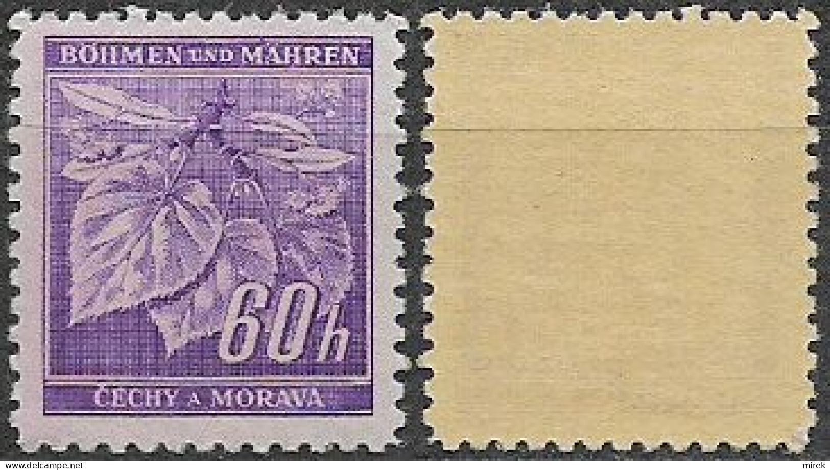 20/ Pof. 54, Brownish Gum - Unused Stamps