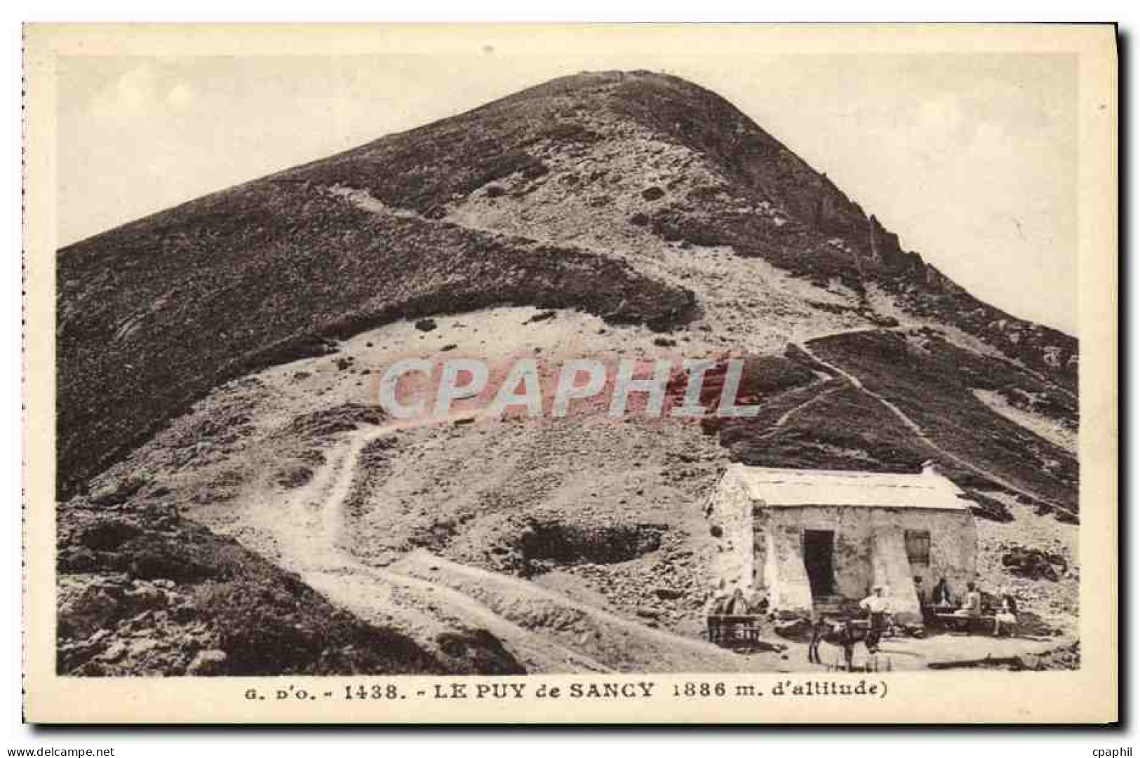 CPA L Auvergne Le Puy De Sancy - Autres & Non Classés